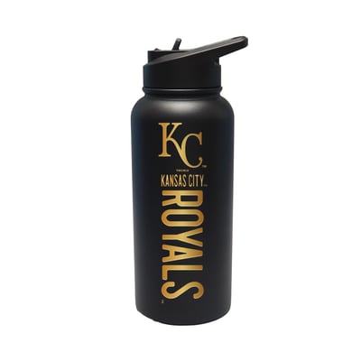 Kansas City Royals The Memory Company 32oz. Stainless Steel Gold Lettering Tumbler