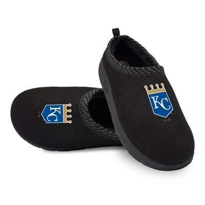 Kansas City Royals ISlide Unisex Primary Logo Mission Slippers - Black
