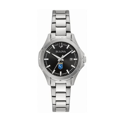 Kansas City Royals Bulova Women's Stainless Steel Classic Sport Watch