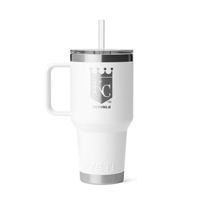 Kansas City Royals YETI 35oz. Rambler 2.0 Straw Mug