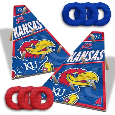 Kansas Jayhawks Fanpoint 20" x 23" Ring Bag Game