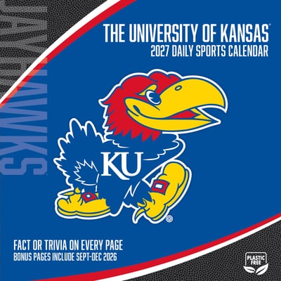 Kansas Jayhawks 2027 Box Calendar