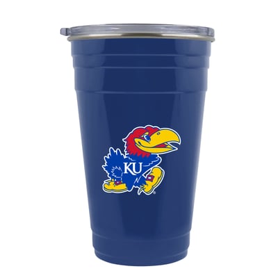 Kansas Jayhawks 22oz. Double Play Tailgater Tumbler