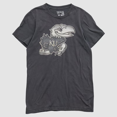 Kansas Jayhawks Adidas 2010s T-shirt - Black - S by Fanatics Real Vintage