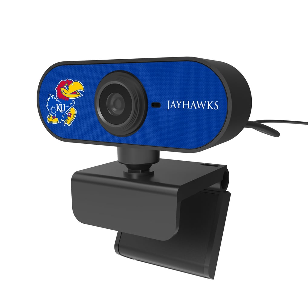 Kansas Jayhawks Keyscaper Solid Full HD USB Webcam