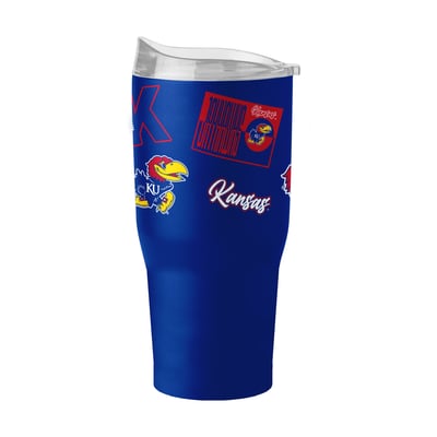 Kansas Jayhawks Logo Brands 30oz. Dreamweave Tumbler