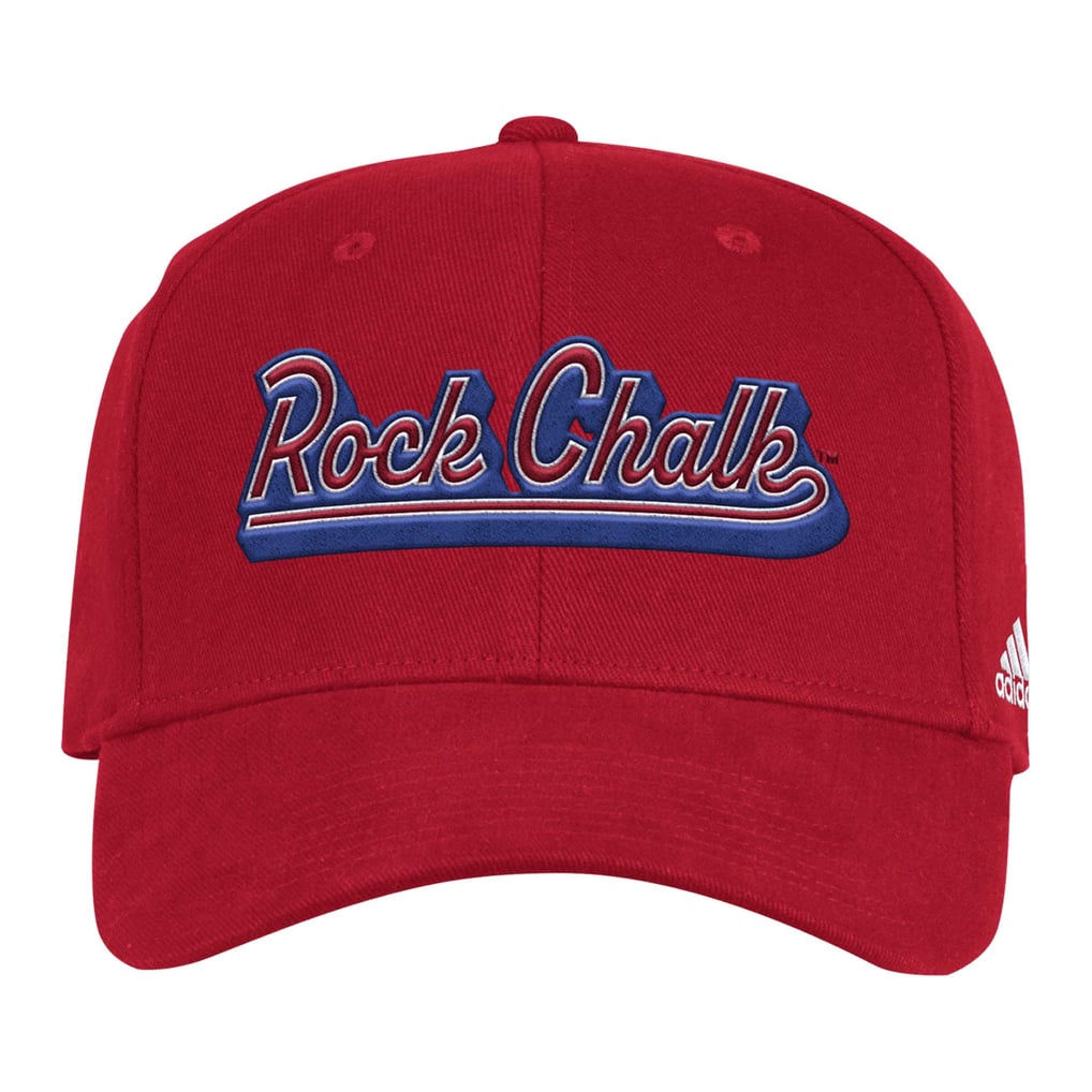 Kansas Jayhawks adidas Chant Flex Hat - Red