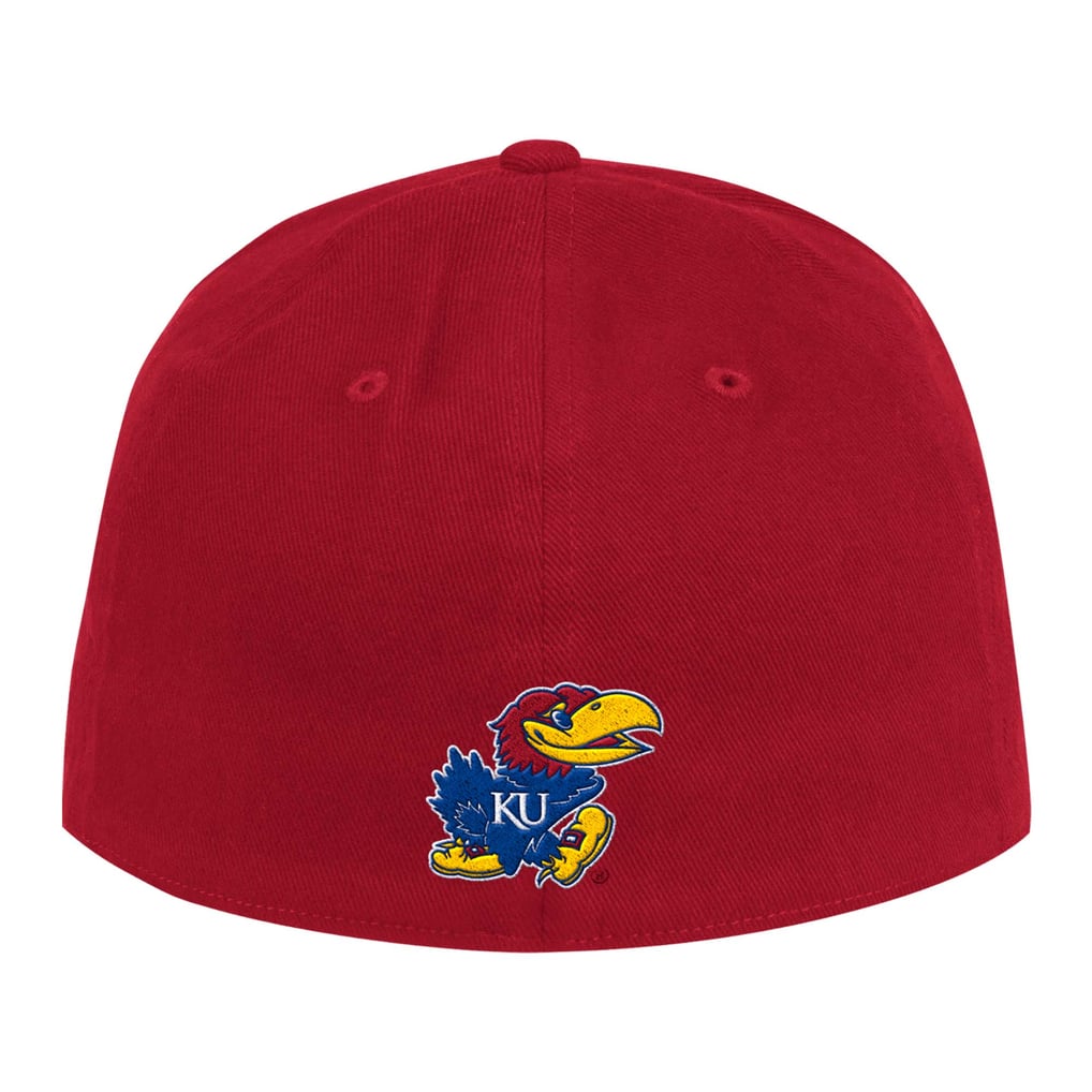 Kansas Jayhawks adidas Chant Flex Hat - Red