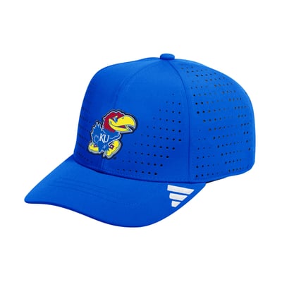 Kansas Jayhawks adidas Inline Adjustable Hat - Royal
