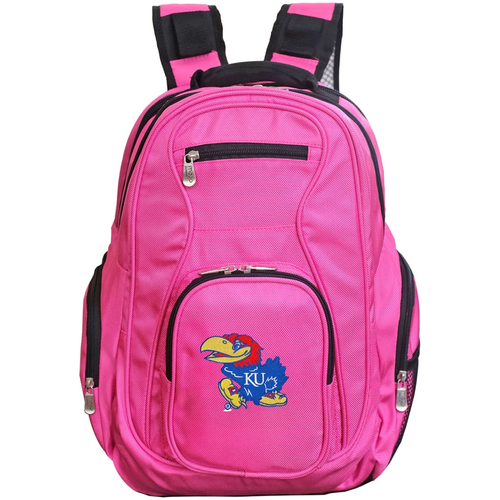 Kansas Jayhawks MOJO Backpack Laptop - Pink