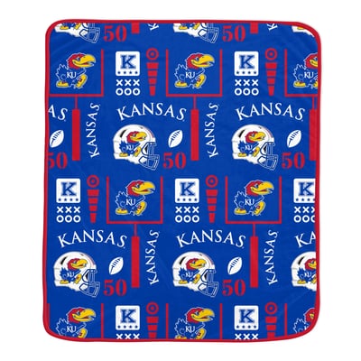 Kansas Jayhawks Pegasus Team Spirit 60" x 70" Ultra Soft Blanket