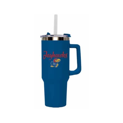 Kansas Jayhawks The Memory Company 40oz. Sport Bling Tumbler