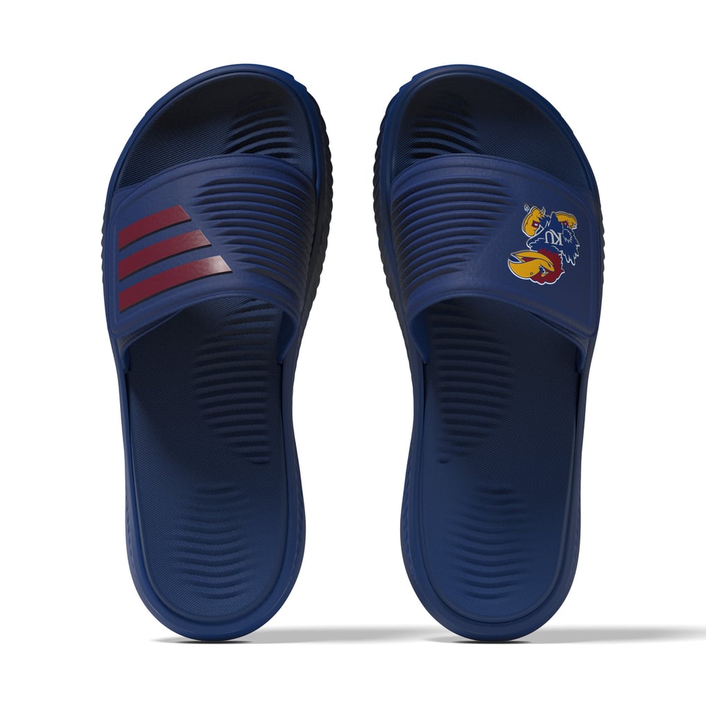 Kansas Jayhawks adidas Unisex Alphabounce 2.0 Slide Sandals  display picture 1