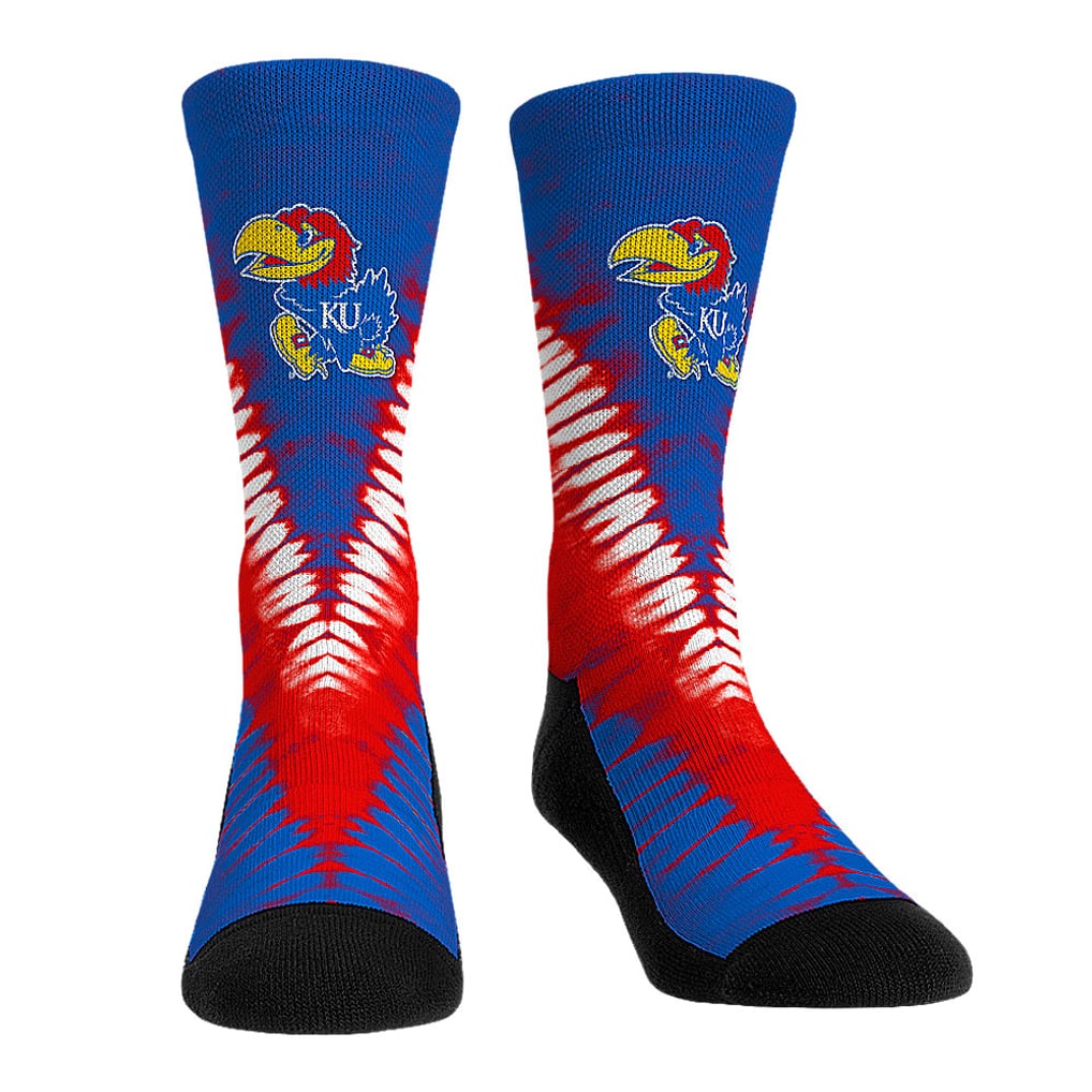 Kansas Jayhawks Rock Em Socks Unisex Three-Pack Crew Socks Set