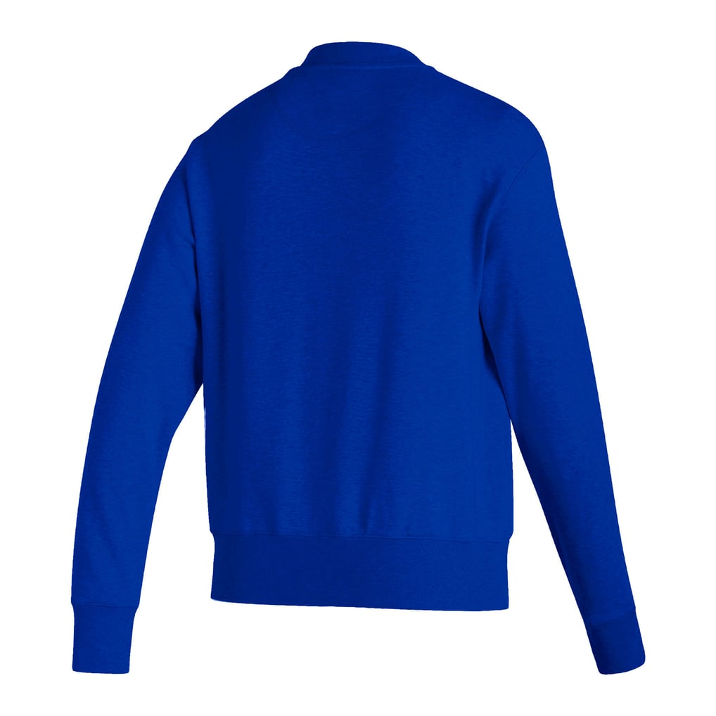 Kansas Jayhawks adidas Women's Sideline Premium Retro Crew Pullover - Royal