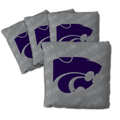 Kansas State Wildcats Fanpoint Four-Piece Cornhole Bag Set