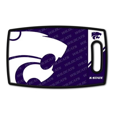Kansas State Wildcats Fanpoint Logo Series Cutting Board