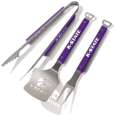 Kansas State Wildcats Fanpoint Spirit Series 3-Piece BBQ Set