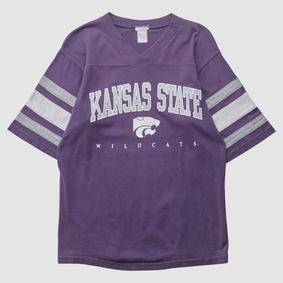 Kansas State Wildcats 90s T-shirt - Purple - M by Fanatics Real Vintage