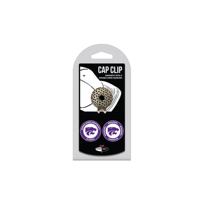 Kansas State Wildcats Cap Clip with 2 Magnetic Markers Set
