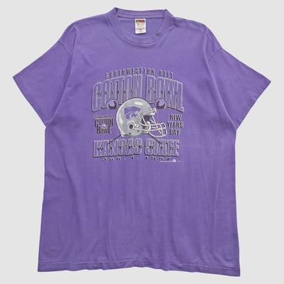 Kansas State Wildcats Fruit of the Loom 1997 T-shirt - Purple - XL by Fanatics Real Vintage