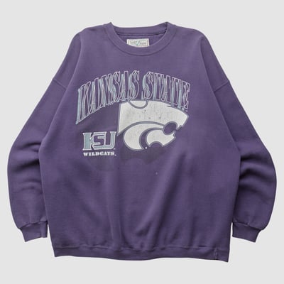 Kansas State Wildcats Galt Sand 90s Pullover Sweatshirt - Purple - XL by Fanatics Real Vintage