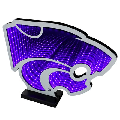 Kansas State Wildcats LED Infinity Logo Light