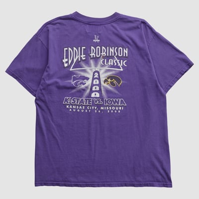 Kansas State Wildcats N Zone Sportswear 2000 T-shirt - Purple - M by Fanatics Real Vintage