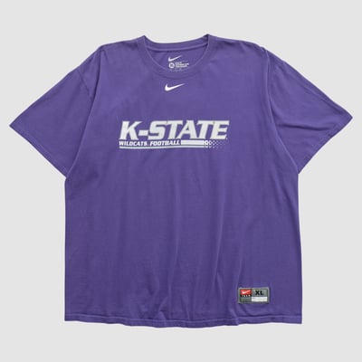 Kansas State Wildcats Nike 2000s T-shirt - Purple - 3XL by Fanatics Real Vintage