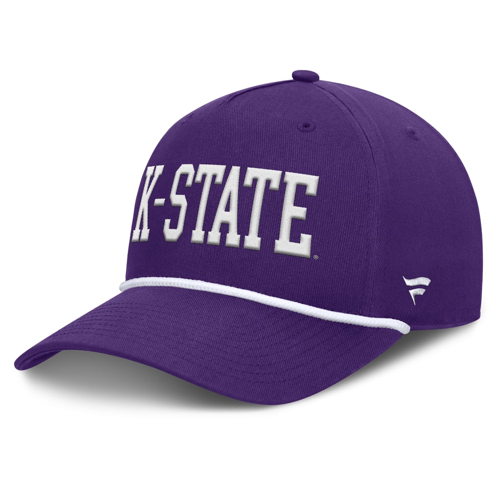 Fanatics Kansas State Wildcats Purple Foul Ball Rope Adjustable Hat