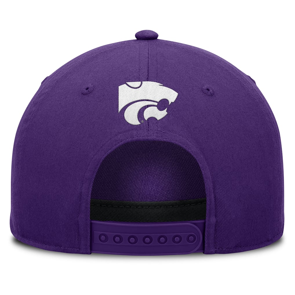 Fanatics Kansas State Wildcats Purple Foul Ball Rope Adjustable Hat