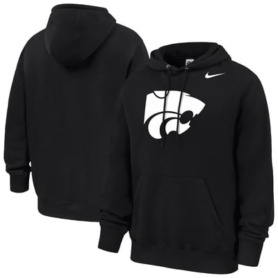 Kansas State Wildcats Nike Club Fleece Hoodie - Black