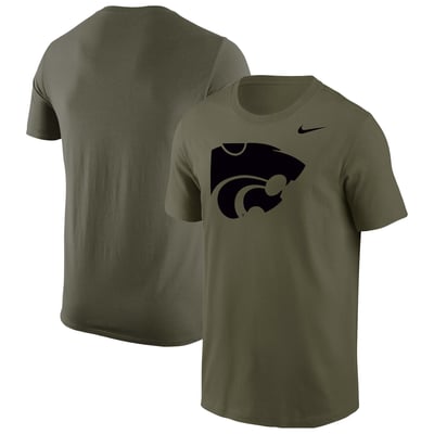 Kansas State Wildcats Nike Military T-Shirt - Olive
