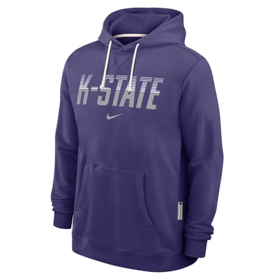 Kansas State Wildcats Nike 2026 Sideline Standard Issue Dri-FIT Hoodie - Purple