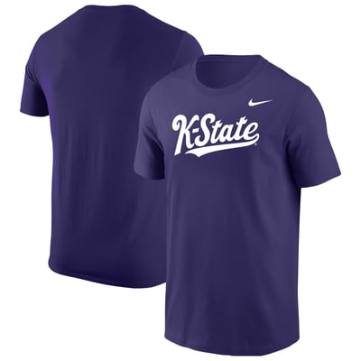 Kansas State Wildcats Nike Script T-Shirt - Purple