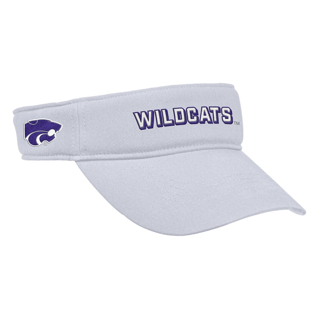 Kansas State Wildcats Nike 2025 On-Field Ace Performance Adjustable Visor - White