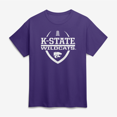 Kansas State Wildcats Football Fan T-Shirt - Purple