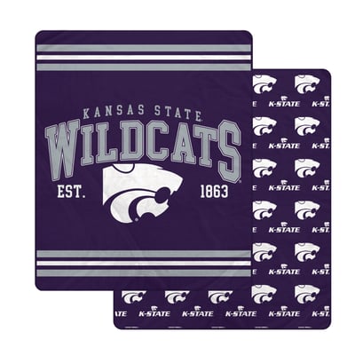 Kansas State Wildcats Pegasus Legacy Arch Double-Sided 60" x 70" Blanket