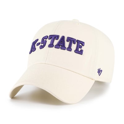 Kansas State Wildcats '47 Unisex Vault Clean Up Adjustable Hat - Sand