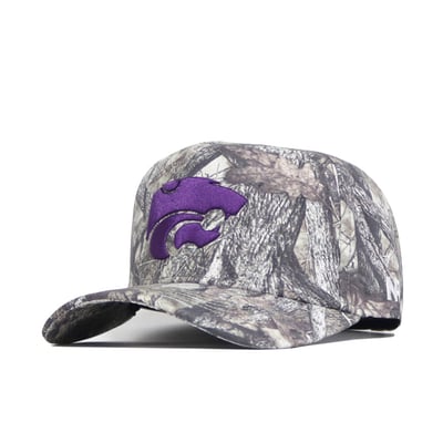 Kansas State Wildcats No Rivals Unisex Outland Adjustable Hat - Camo