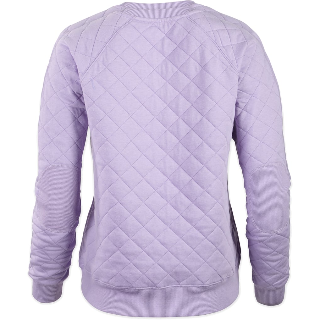 Kansas State Wildcats Boxercraft Women's Quilted Pullover Sweatshirt - Purple