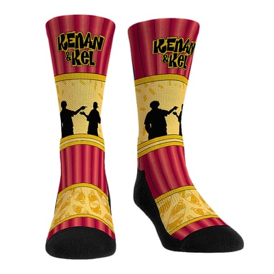  Kenan & Kel Rock Em Unisex Showtime Crew Socks