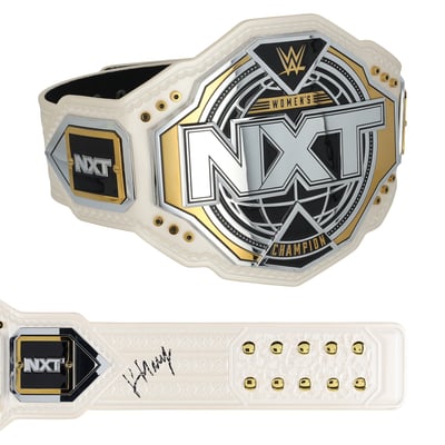 Kendal Grey WWE Autographed Fanatics Authentic NXT Women's Championship Replica Title Belt 