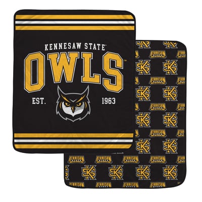 Kennesaw State Owls Pegasus Legacy Arch Double-Sided 60" x 70" Blanket