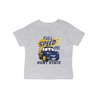 Kent State Golden Flashes Vive La Fete Infant Full Speed T-Shirt - Gray