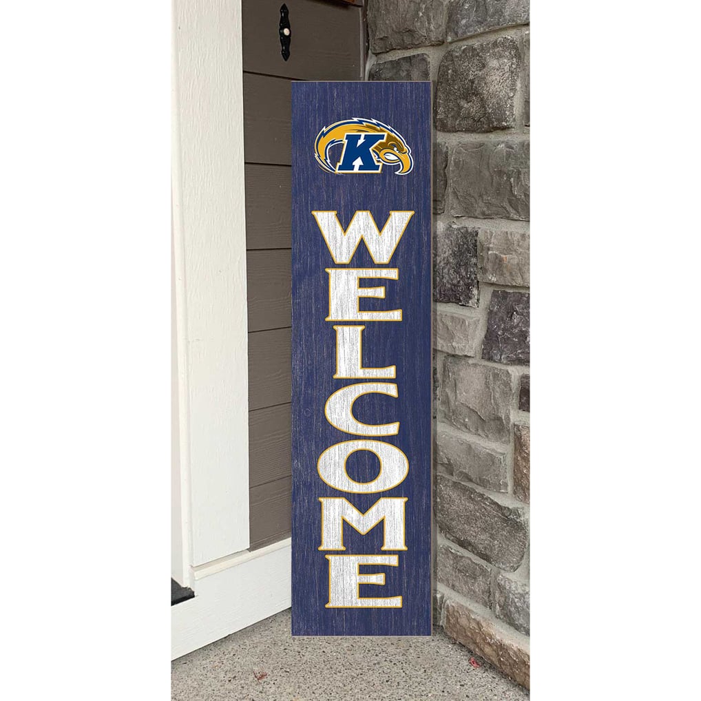 Kent State Golden Flashes 12'' x 48'' Welcome Leaner