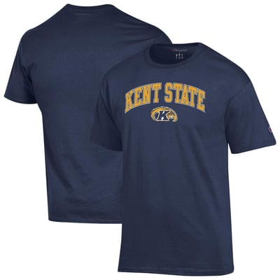 Kent State Golden Flashes Champion Arch Logo T-Shirt - Navy