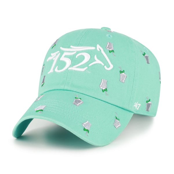 47 Kentucky Derby One of a Kind Hat 2016 White & Green 47 Brand Kentucky Derby White/Green – West NYC main image 4