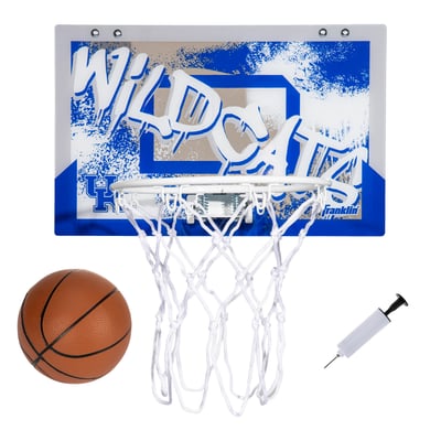 Kentucky Wildcats Franklin Sports  Over-the-Door Mini Basketball Hoop Set 
