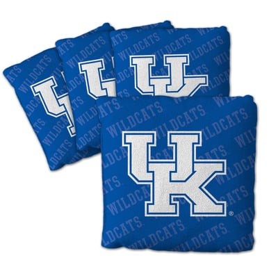 Kentucky Wildcats Fanpoint Four-Piece Cornhole Bag Set